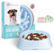 Purrfects Slow Feeder Dog Bowl (Sky Blue) - Anti Choke, Anti Bloat - Dog slow feeder dog feeders to slow feeding dog bowls