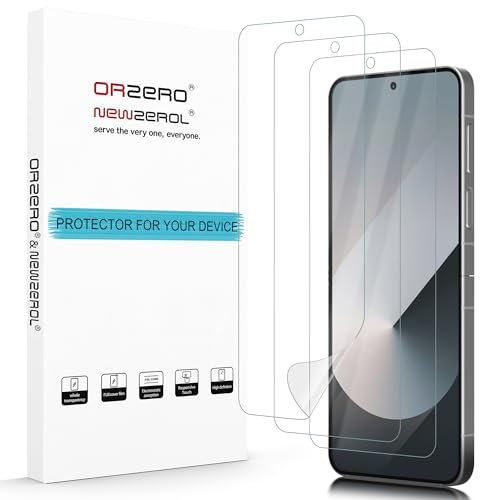 NEWZEROL 3 ​​Stück Displayschutzfolie Kompatibel für Samsung Galaxy Z Flip 7 FE/Flip 6/Flip 5 5G/Flip 4 5G/Flip3, [Hohe Auflösung] [Maximale Abdeckung] [Keine Blasen] Digitale TPU 3D Sanft Schutzfolie
