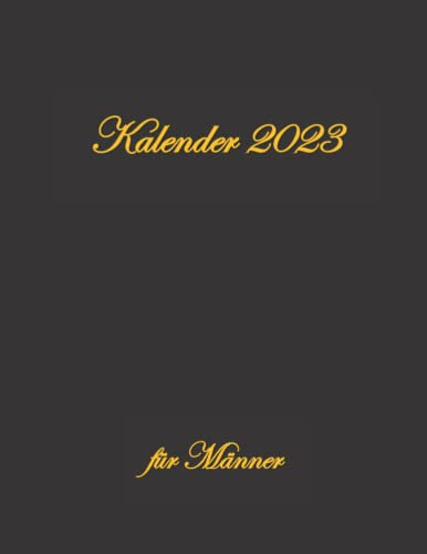 kalender 2023: für Männer