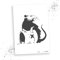LaserCad Schablonen BANKSY Streetart (B056, Rat With Toxic Waste Barrel, DIN A2) Stencil für Graffiti, Airbrush, Kunst, Deko, zum Malen