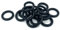 Boxonly 50 Stück Nitrilkautschuk O-Ring 14mm Außendurchmesser 9mm x 2,5mm Breit Metrische Dichtungsringe Schwarz