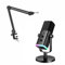 FIFINE XLR Mikrofon mit Arm, USB PC Aufnahme Gaming Mikrofon mit Stummschalttaste, für YouTube Podcast Konferenzen PS4/5 Mac Mixer Soundkarte (AM8+BM63)