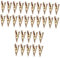 Uonlytech 30 Stk Krokodilklemme Aus Reinem Kupfer Krokodilfederklemmen Krokodilklemmen Aus Metall Mini-alligator Kleiner Alligator Zahnlos Kabelclip Welle Und Feder - Stahl Schwer Kupferclip