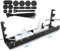 HONZUEN Under Desk Cable Management, Retractable No Drill Cable Tray, Adjustable Under Desk Cable Tidy 11.22-21.26, Space-Saving Wire Organizer, Cord Storage System for Office Home (Black)