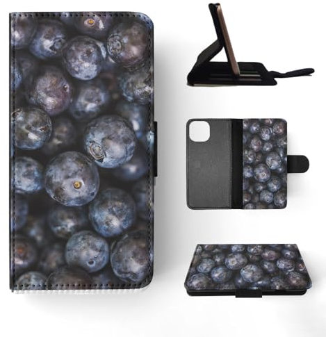 Klappetui für Apple iPhone 15, Motiv Blackberry Blackberry Fruit #3
