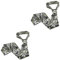 Holibanna 2St Zauberer verkleiden sich Krawatte fashion design mode design Modisches Design Ornamente lustig Stagecoac Zauberer Krawatte Krawatten bedrucken binden schmale Krawatte