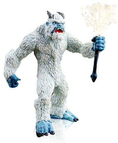 Eismonster mit Waffe Modell Ornamente Monster, Mini Creatures Eismonster,Kuchen Deckel Cartoon Dekoration Action Figure Toy Eismonster Models Für Kinder - Geeignet für Jungen und Mädchen ab 3+ Alter