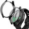 Custodia Cover Vetro Temperato per Samsung Galaxy Watch 5/4 40mm, 2pcs Custodia Schermo Antigraffio, Copertura Completa Custodia, HD Clear Pellicola Protettiva (Nero)