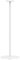 Nedis Speaker Stand Mount for Sonos Era 100, Fixed Height, Max. Capacity 3kg (Single Stand) - White