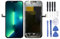 Globalstock Écran LCD + Vitre Tactile pour iPhone Toutes Séries + Kit d'Outils de Réparation - Haute Qualité et Facile à Installer (Iphone 13 Pro Max)