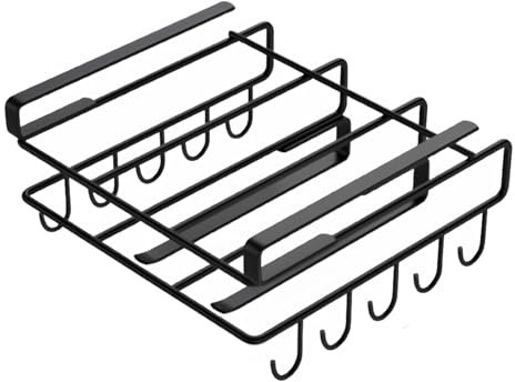 Support de planche à découper sous meuble - Étagère de rangement à suspendre pour planches à découper - En acier inoxydable - Pour planches à découper, couvercles de casseroles, moules à pâtisserie