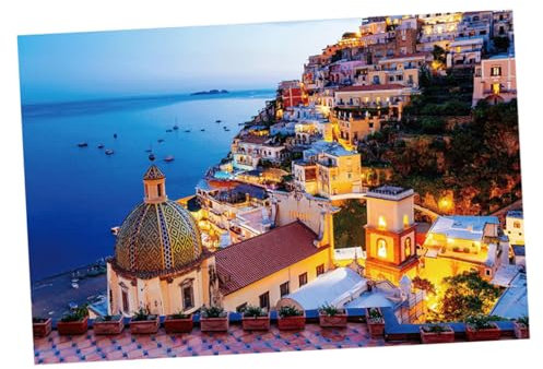 BESTonZON 1000stücke Teile Puzzle Liebe Im Meer Kreatives Jigsaw Puzzle Für Erwachsene Bildungs Und Entspannungsspielzeug Zum Stressabbau Für Gesellige Stunden