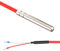 Lumonic Temperaturfühler PT1000 mit Silikonkabel 1m I -50 bis 200°C I 6mm I 2-Leiter-Anschluss I IP65 I Temperatursensor Fühler I für Heizung, Wärmepu