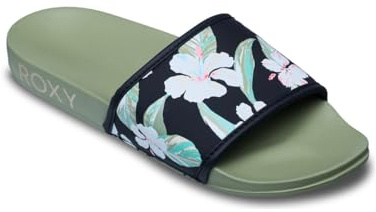 Roxy Slippy Iv Sandals for Women Sandalen Frauen 41 Grün