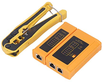 TOPINCN Des Pinces Générales à Cliquet pour Réseaux Téléphoniques, un Matériau en Acier Solide, une Trousse à Outils à Haute efficacité pour les Experts et les Amateurs
