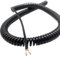 Filo elettrico Cavo di alimentazione a spirale a 2 conduttori 18AWG, multi-core, a molla(Stretch 1 Meter)