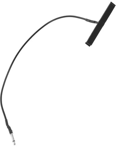 BESPORTBLE Tonabnehmer für Akustische Violine mit 5mm Audiostecker aus Keramik und Silber Verbesserte Klangqualität für Musiker und Direktes Audioanschlusszubehör