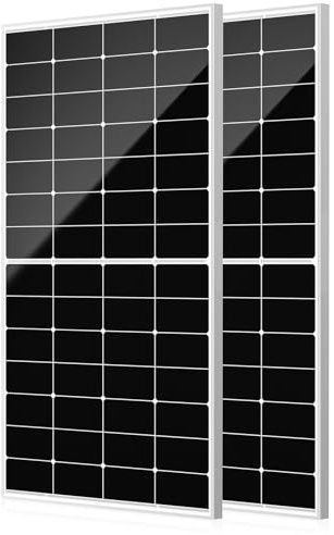 600W Solar Panels,12V 2 * 300W Monocrystalline High-Efficiency PV Module | 25% BC High Efficiency Solar Module,PV Module for Boats,Caravans,Home Farm,Battery and Other Off-Grid Applications
