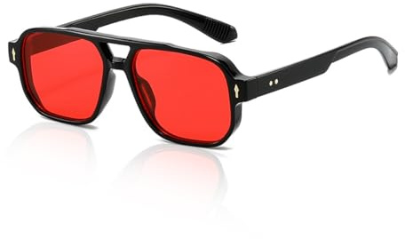 XITUADDA Retro Square Sunglasses Women Men Classic Rectangular Sunglasses Vintage UV400 Protection