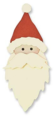 Sizzix Bigz Stanzen-Weihnachtsmann von Samantha Barnett, Wood/Plastic/Steel, Multicolour, 17.3 x 14 x 1.9 cm
