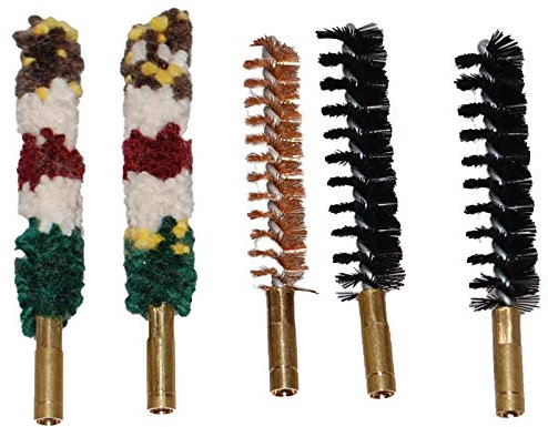 Flachberg Waffenreinigung Bürstenset 7,62mm / 7,65mm / 308/30-06 Innengewinde 1/8'' 5 Stück