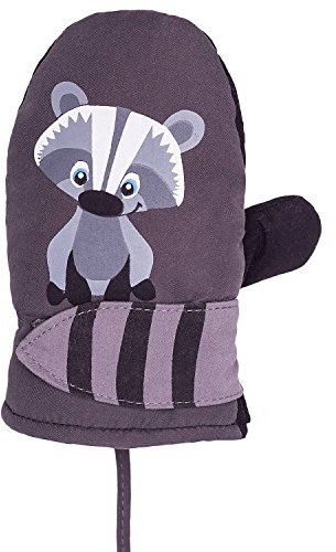 Maximo Mini Jungen Thermo Fausthandschuhe Waschbär-2 - Kindermode : Jungen