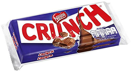 NESTLE CRUNCH - Crunch Lait 100G - Lot De 4