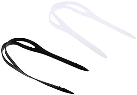 T TOOYFUL 2er Set Silikon Band Schwimmbrille Gurt Maskenband Gummiband Tauchbrille Ersatzband für Tauchbrille Schwimmbrille Tauchmasken zum Schnorcheln