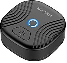 Coollang Tennis Racket Sensor Tracker Motion Detector Analyzer with Bluetooth 4.0 Compatible with Android and iOS Smart Phone(Black)