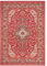 Nouristan Mirkan Orient Teppich – Wohnzimmerteppich Orientalisch Kurzflor Vintage Orientalischer Teppich für Esszimmer, Wohnzimmer, Schlafzimmer – Orientrot, 120x170cm
