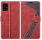 MOBESV Hülle für Samsung Galaxy A51 5G Handyhülle, Lederhülle mit Kartenfach, Klapphülle mit Ständer, Flip Case Handytasche Schutzhülle, Modisch Rot