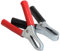 Heavy Duty Crocodile Car Caravan Van Motorhome Battery Test Lead Clips 75mm Pair