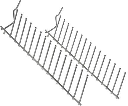 sparefixd Bottom Rack Rear Left Plate Flip Tines for Siemens Dishwasher