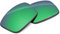 Tintart Verres performants compatibles avec Oakley Gascan Polarized Gratched, Vert émeraude - Polycarbonate polarisé, Taille unique