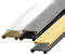 Seiletech.de Handlauf PVC | ASCHGRAU HELL | 10m | Treppenhandlauf | Kunststoffhandlauf | Geländer | Profile | Handläufe | Schutz