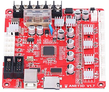 3D-Drucker-Motherboard, Steuerplatine des Desktop-Druckers Gute Stabilität Eingang 12-24V mit USB-Schnittstelle für industrielle Geräte