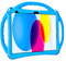 Hülle für iPad 10. Generation，TOPESCT iPad 10th Gen 10.9 inch Kinder Hülle，Eingebauter Kickstand, kommt mit Strap Silicon Shockproof Cover und Fall 2022 (Blau)