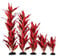 Red Silk Aquarium Fish Tank Plant Decoration Ornament Various Sizes (Red Silk 20cm)