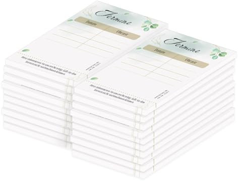 PRICARO Terminblock Eukalyptus, (20er Pack)