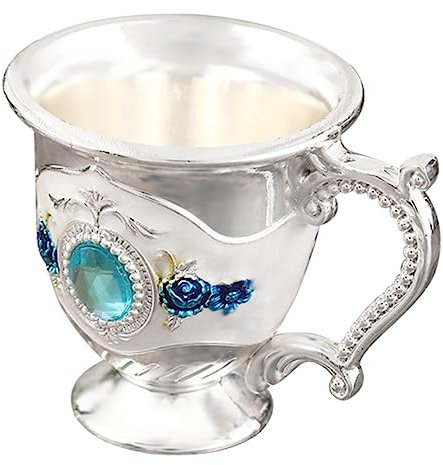 HEMOTON Legierungskelch Im Vintage-stil Europäischer Weinbecher Aus Metall Retro-partybecher Haltbarer Schnapsbecher Dekorativer Cocktailbecher Für Bankette