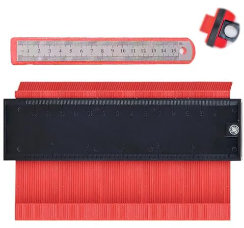 Neyared 6 Inch Contour Gauge Profile Scribing Tool for Accurate Measurement of Irregular Shapes