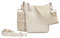 Gabor bags Linda Damen Umhängetasche Crossbody Bag Klein Weiß
