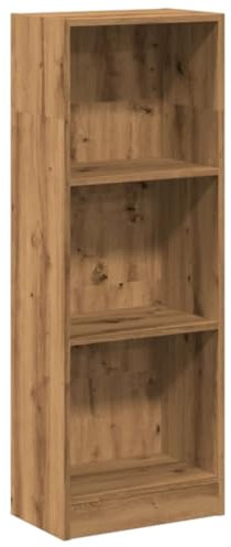 vidaXL Libreria Rovere Artigianale 40x24x109 cm in Legno Multistrato, Mobile Porta Libri, scaffale per Libri, Mobile portaoggetti, Porta Libri