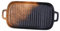 Garneck 1 Plato Para Barbacoa Fire Earth Bandeja Para Hornear Antiadherente Doble Mango Plato Para Asar Plato Para Horno Bandeja Para Hornear De Porcelana Parrilla Para Microondas