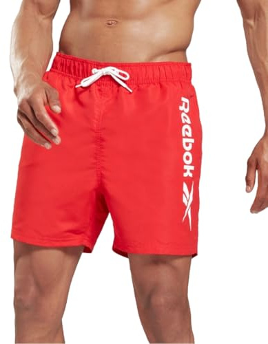 Reebok - Reebok Herrenkleidung Bademode 71023RED1 SWIM SHORT YESTIN Rot - 71023RED1 - M