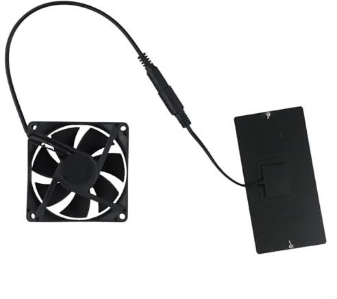 Système de ventilateur solaire écologique 10 W avec protection IP65, pour camping-cars et espaces utilitaires