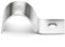Ezitruz 20 Stück Kabelschellen Metall, 304 Edelstahl Rohrschellen 20mm, Einzelloch U-Rohrschellen Befestigungsschelle, Kabelschellen zum schrauben, Schlauchschnalle Rohrhalterung für Rohre Ø 20mm