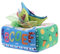 Kisangel Boîte Livre en Tissu déchirable pour l'éducation précoce de bébé bébé de motricité Livre d'eveil Jouets froissés pour bébés Jouets sensoriels Polyester