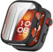 Hülle Kompatibel mit Huawei Watch Fit 4 Schutzfolie Schutzhülle, Flexibles TPU Displayschutz Case Kratzfest Abdeckung Schutz Gehäuse für Huawei Watch Fit 4 Smartwatch (Schwarz)