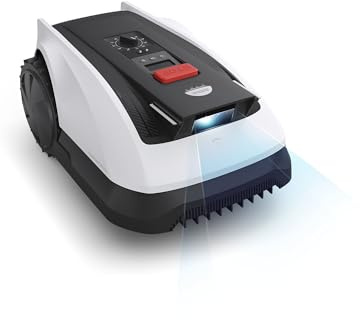 ECOVACS Goat O800 RTK Mähroboter ohne Begrenzungskabel 800 m² Care Kit | LiDAR-verstärkte RTK + Vision, Auto-Kartierung, TruEdge, AIVI 3D und bis 45 % Steigung